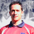 Image of coach Franco Sanchirico at the high performance football academy in Barcelona